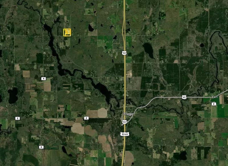 Lot 4 - XXXX Barrett Rd, Trego, WI 54888