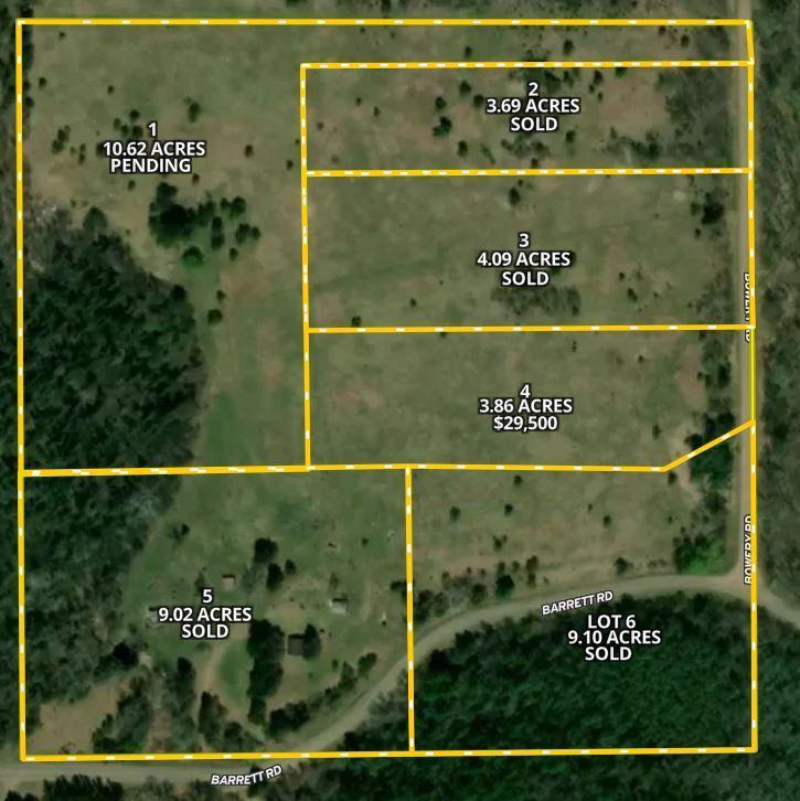 Lot 4 - XXXX Barrett Rd, Trego, WI 54888