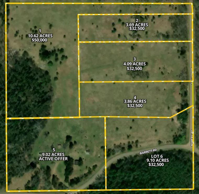 Lot 1 - X Barrett Rd, Trego, WI 54888