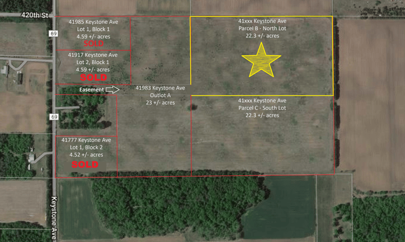 Parcel B Keystone Ave, Sunrise Twp, MN 55032
