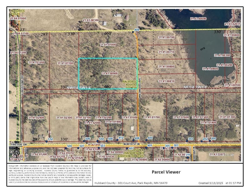 TBD Wildwood Ave, Nevis, MN 56467