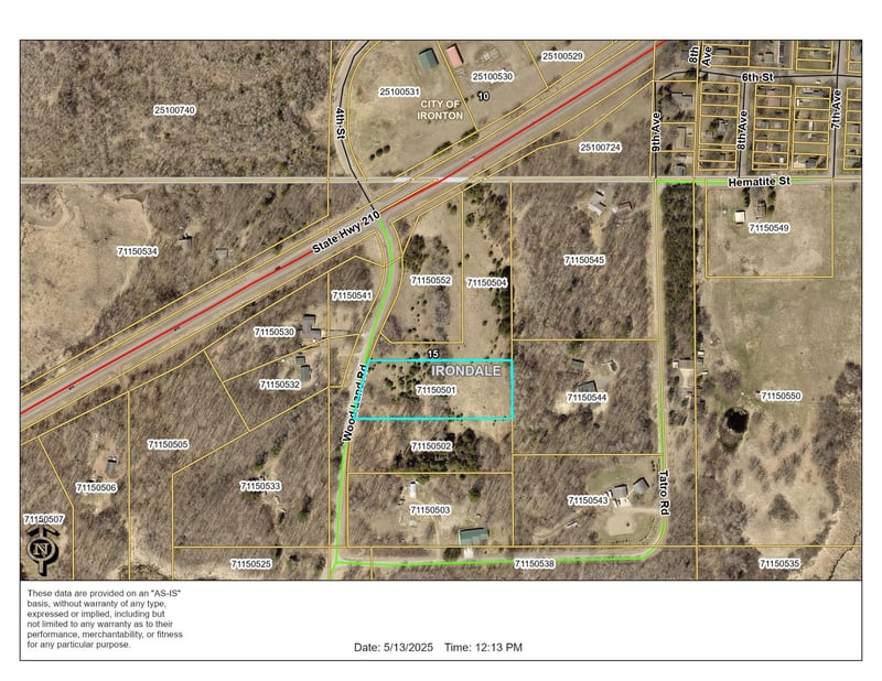 TBD Woodland Rd, Ironton, MN 56455