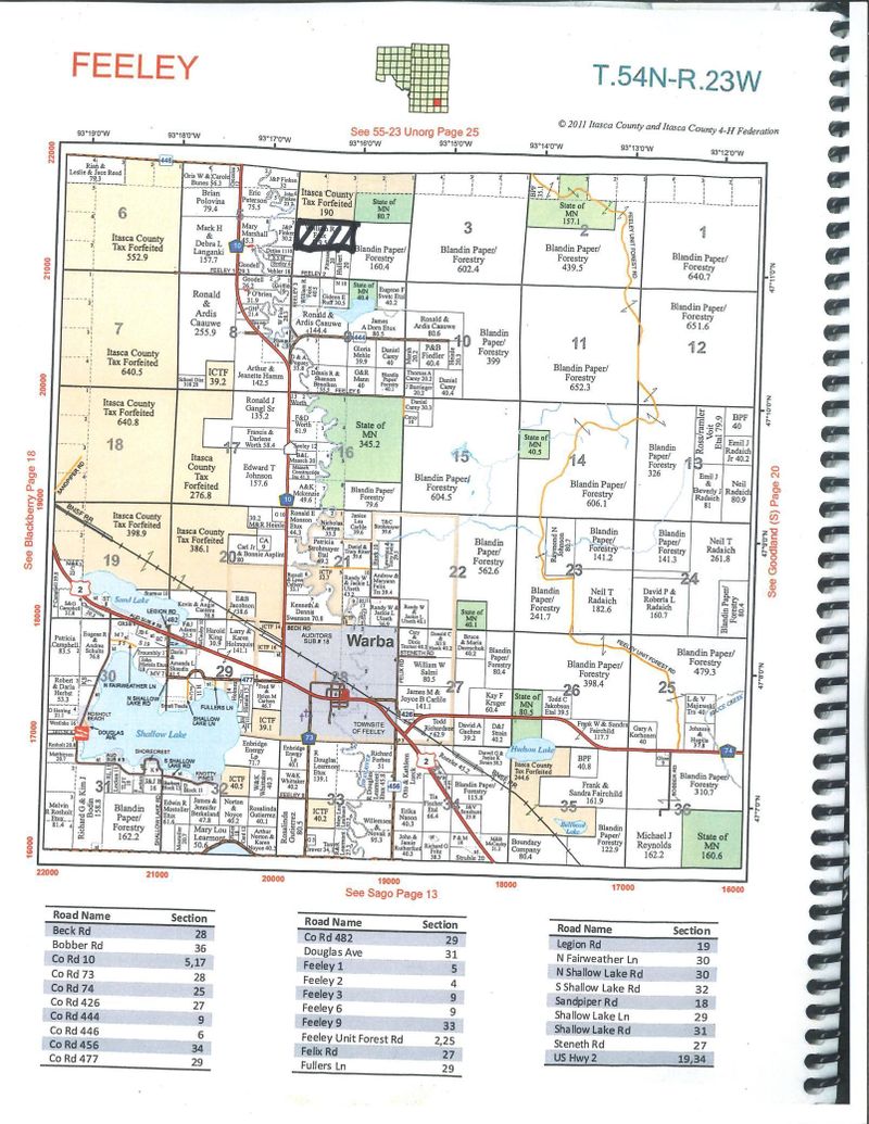 TBD Feeley 3, Warba, MN 55793