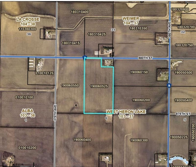 TBD 880th St, Jackson, MN 56143
