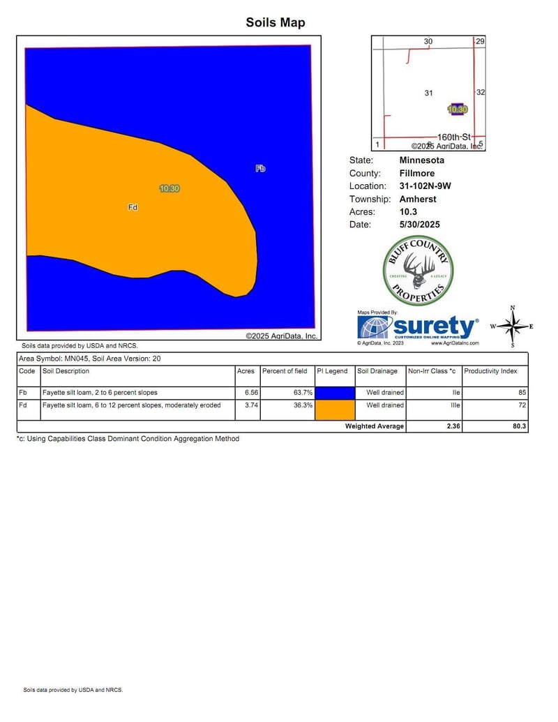 TBD 351st Ave, Harmony, MN 55939