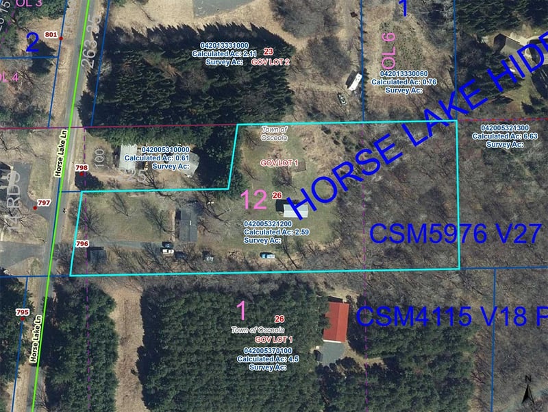 796 Horse Lake Ln, Dresser, WI 54009