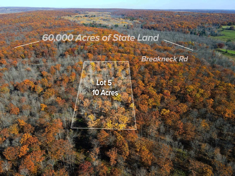 Lot 5 Breakneck Rd, Birchwood, WI 54817