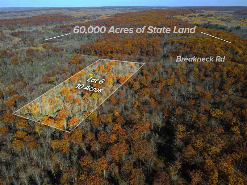Lot 6 Breakneck Rd, Birchwood, WI 54817