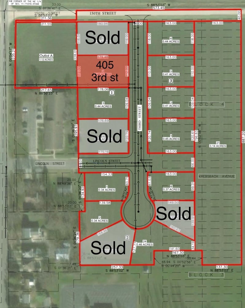 405 3rd St NW, Adams, MN 55909