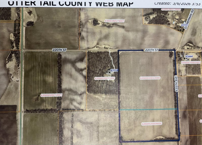 TBD Xxx, Hewitt, MN 56453