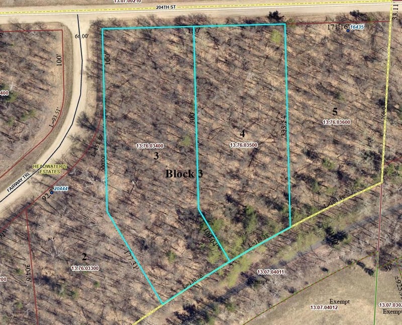 TBD Lot 3 204th St, Park Rapids, MN 56470