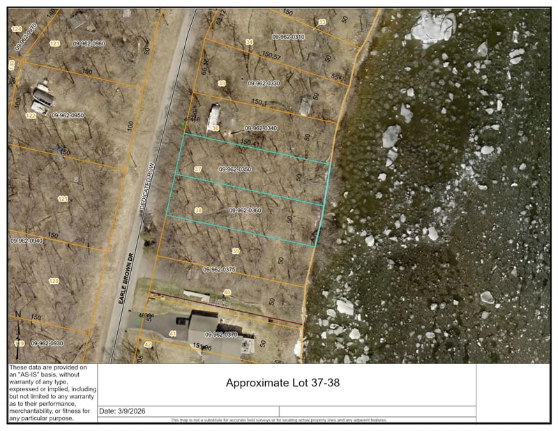 Lot 37-38 Earle Brown Dr, Garrison, MN 56450