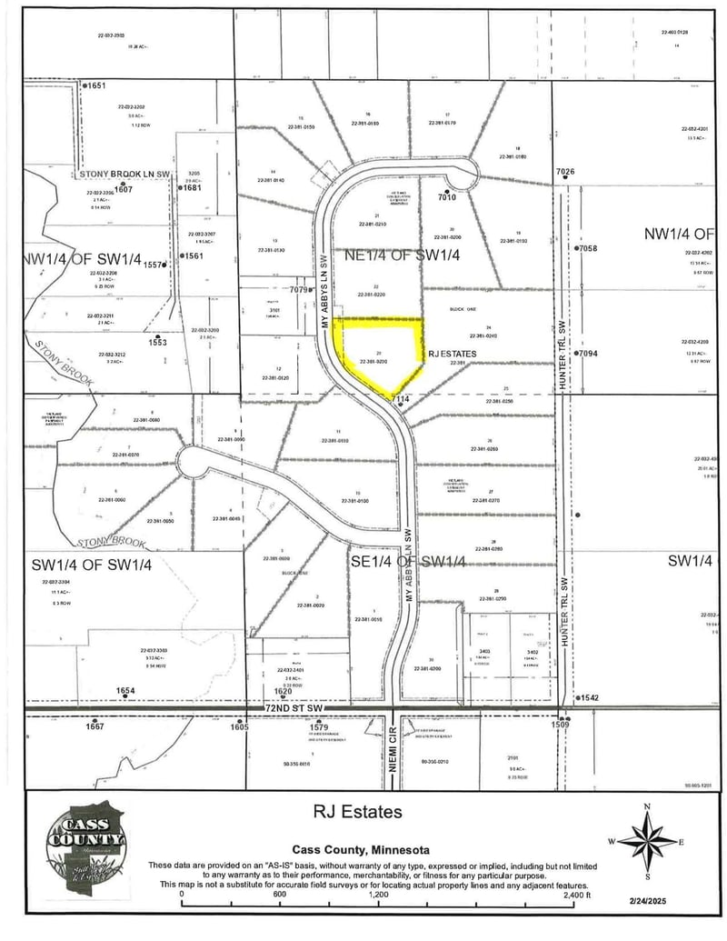 TBD X23 My Abbeys Way Ln SW, Pequot Lakes, MN 56472