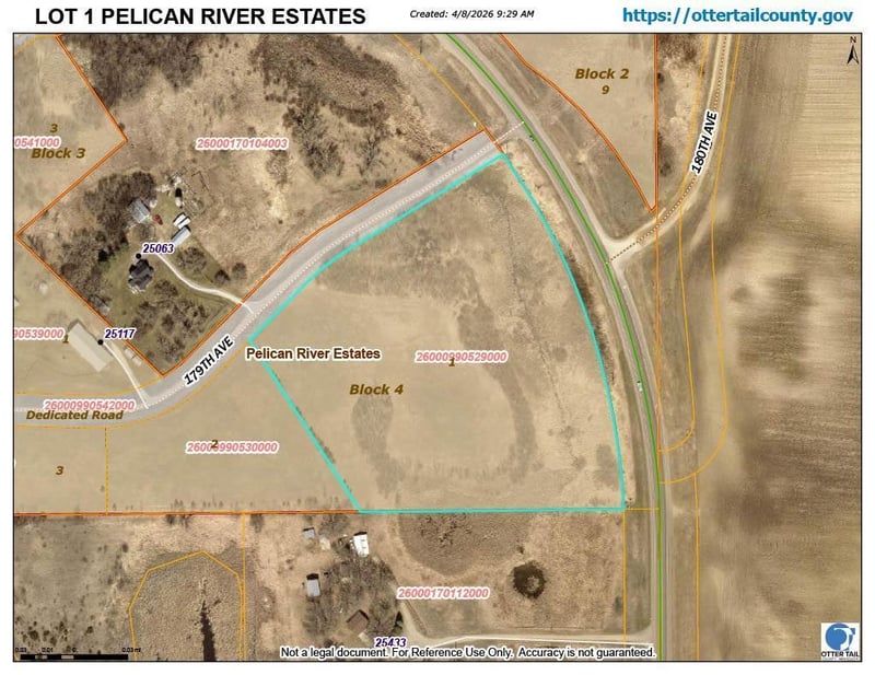 Lot 1 BLK 3 179th Ave, Fergus Falls, MN 56537