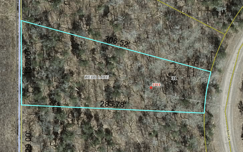 3713 Bay Dr, Webb Lake, WI 54830