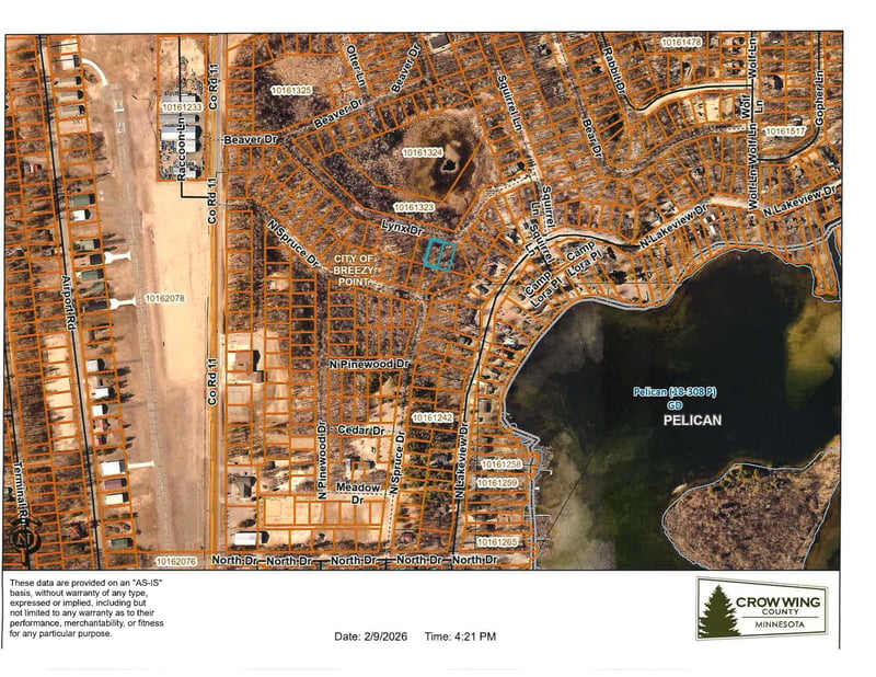 TBD Lots 200 - 201 Lynx Dr, Breezy Point, MN 56472