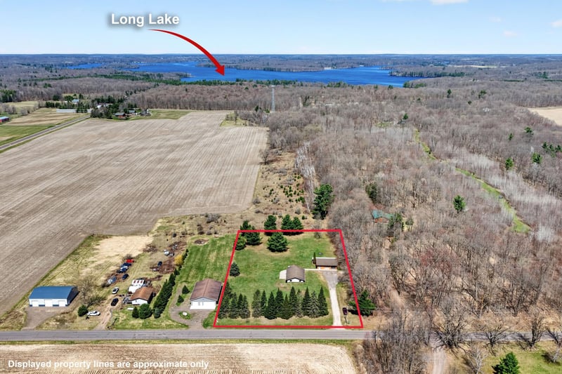W3214 Church Rd, Sarona, WI 54870