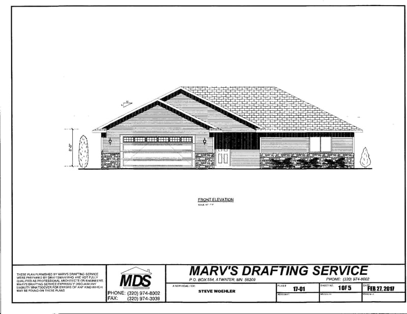 415 1st St S, Raymond, MN 56282