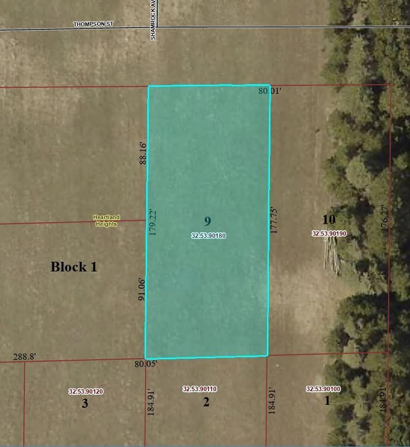 TBD Lot 9 Block 1 Thompson St, Park Rapids, MN 56470