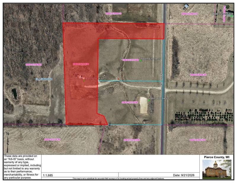 N6017 670th St, Ellsworth, WI 54011