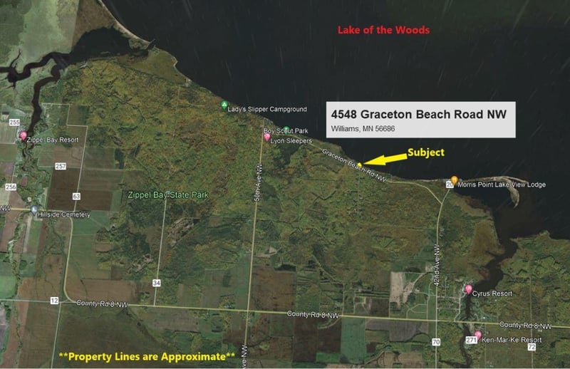 4548 Graceton Beach Rd NW, Williams, MN 56686