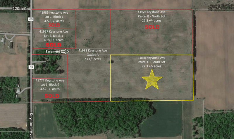Parcel C Keystone Ave, Sunrise Twp, MN 55032