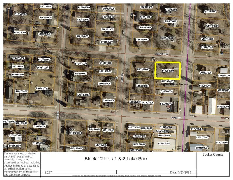 2022 Second St, Lake Park, MN 56544