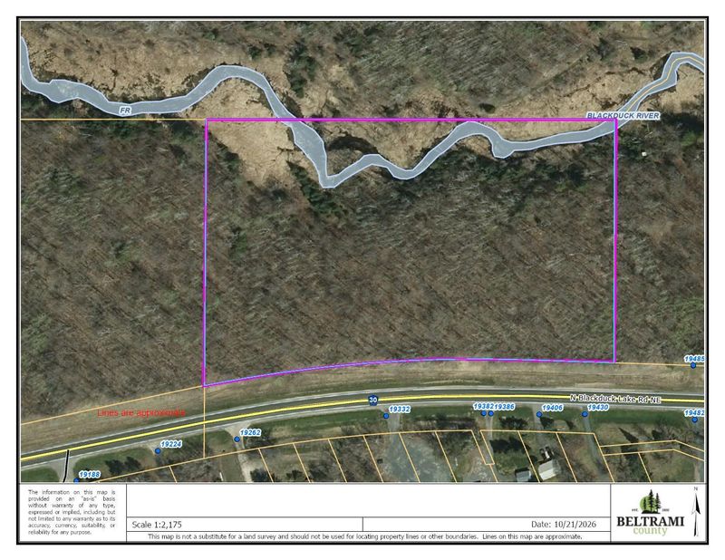 TBD N Blackduck Lake Rd NE, Hines, MN 56647