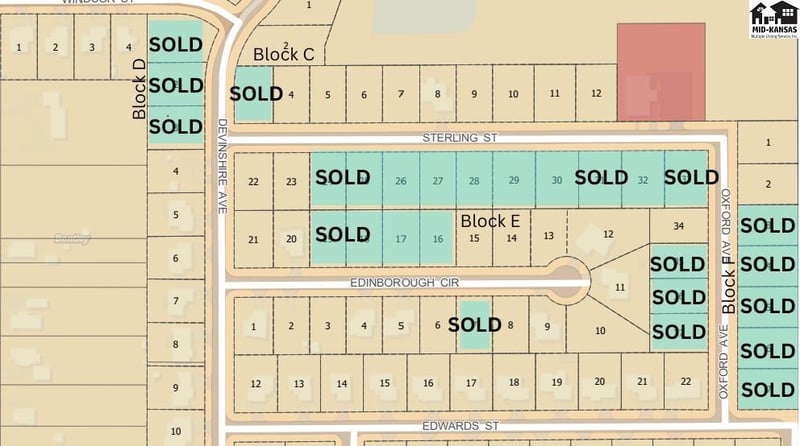 00000 Castle Estate Replat Add Lot 26 Block E, Bentley, KS 67016
