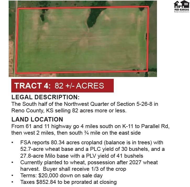S Peace Rd, Arlington, KS 67514