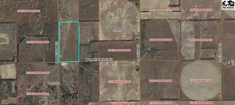 S Langdon Rd, Plevna, KS 67568