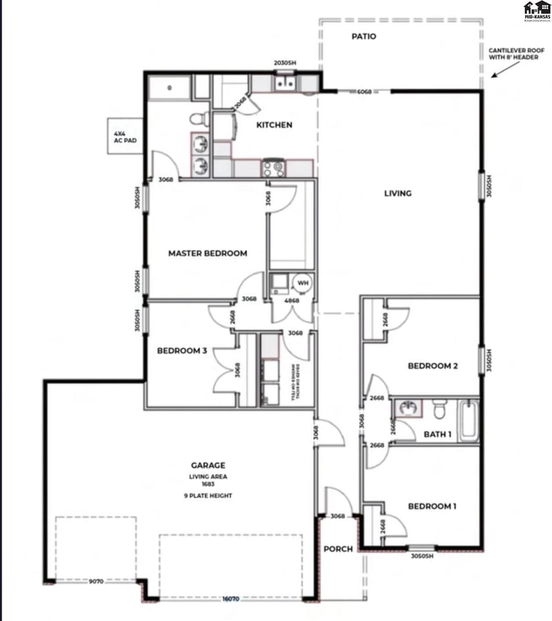 4102 Ridgwood Dr, Hutchinson, KS 67502