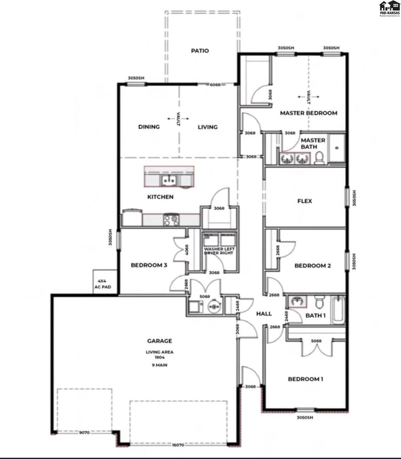 4104 Ridgewood Dr, Hutchinson, KS 67502