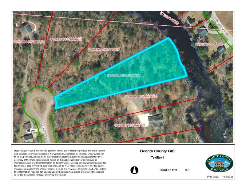 12466 Bedrock Ln, Mountain, WI 54174