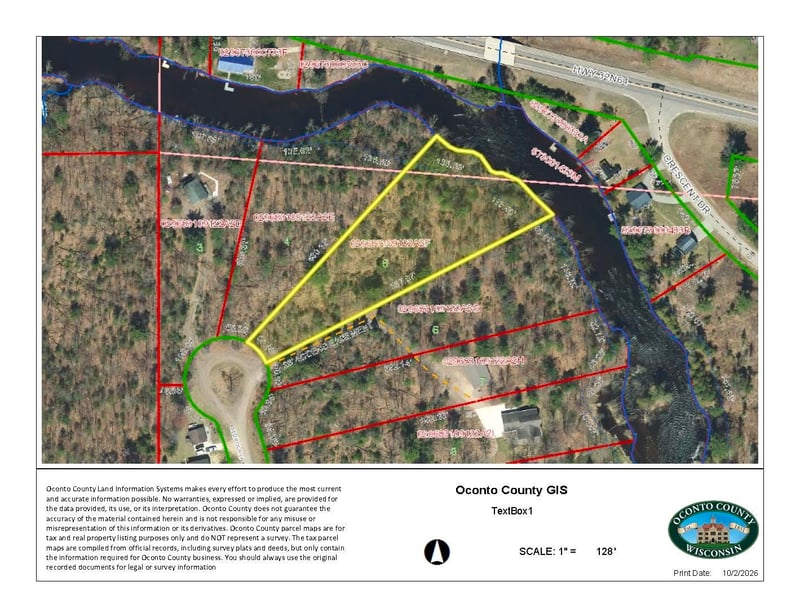 12466 Bedrock Ln, Mountain, WI 54174