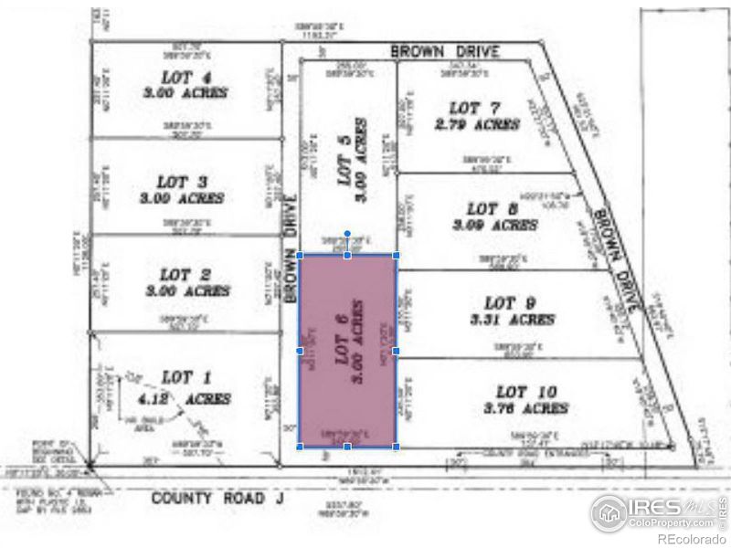 0 Brown Dr Lot 6, Wiggins, CO 80654