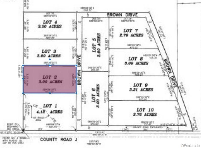 0 Brown Lot 2 Dr Lot 2, Wiggins, CO 80654