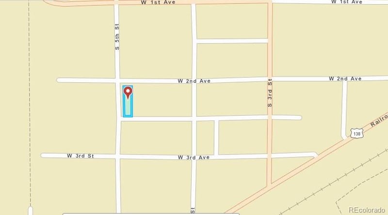 W 2nd Ave And S 5th St, Iliff, CO 80736