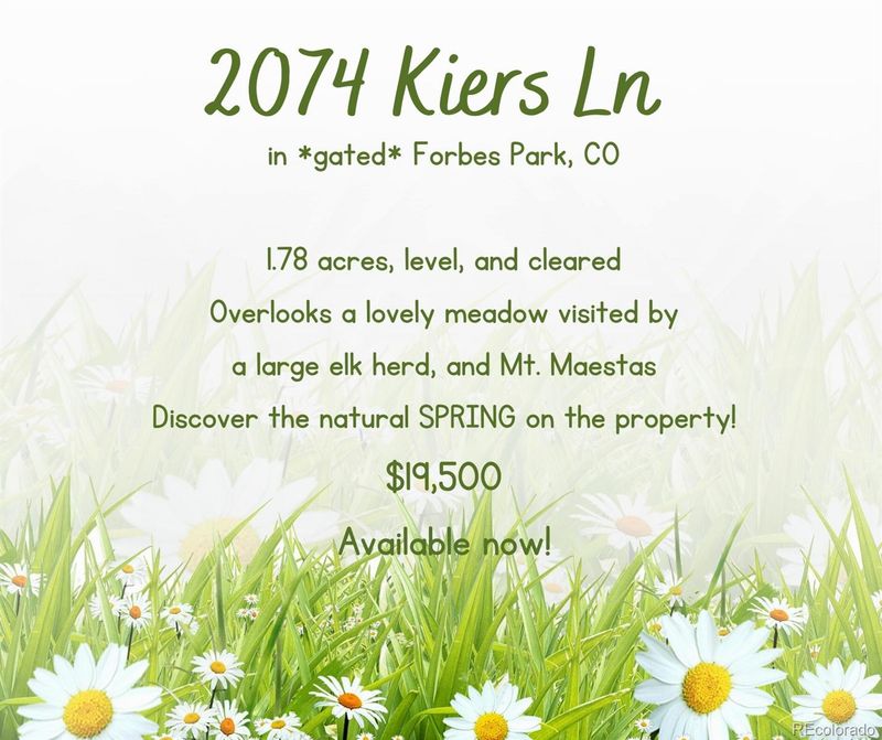 2074 Kiers Ln, Fort Garland, CO 81133
