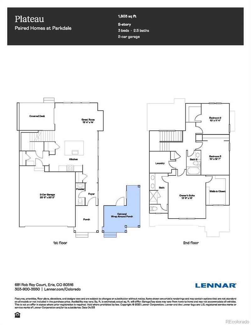 693 Lillibrook Pl, Erie, CO 80026