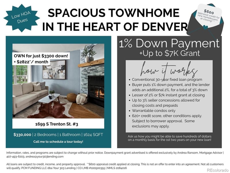 1699 S Trenton St #3, Denver, CO 80231