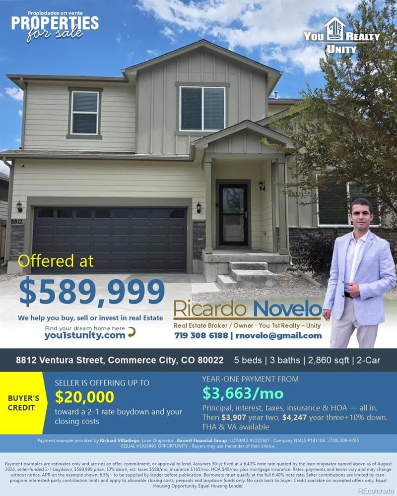 8812 Ventura St, Commerce City, CO 80022