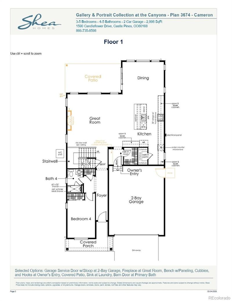1264 Stillspring Ln, Castle Pines, CO 80108