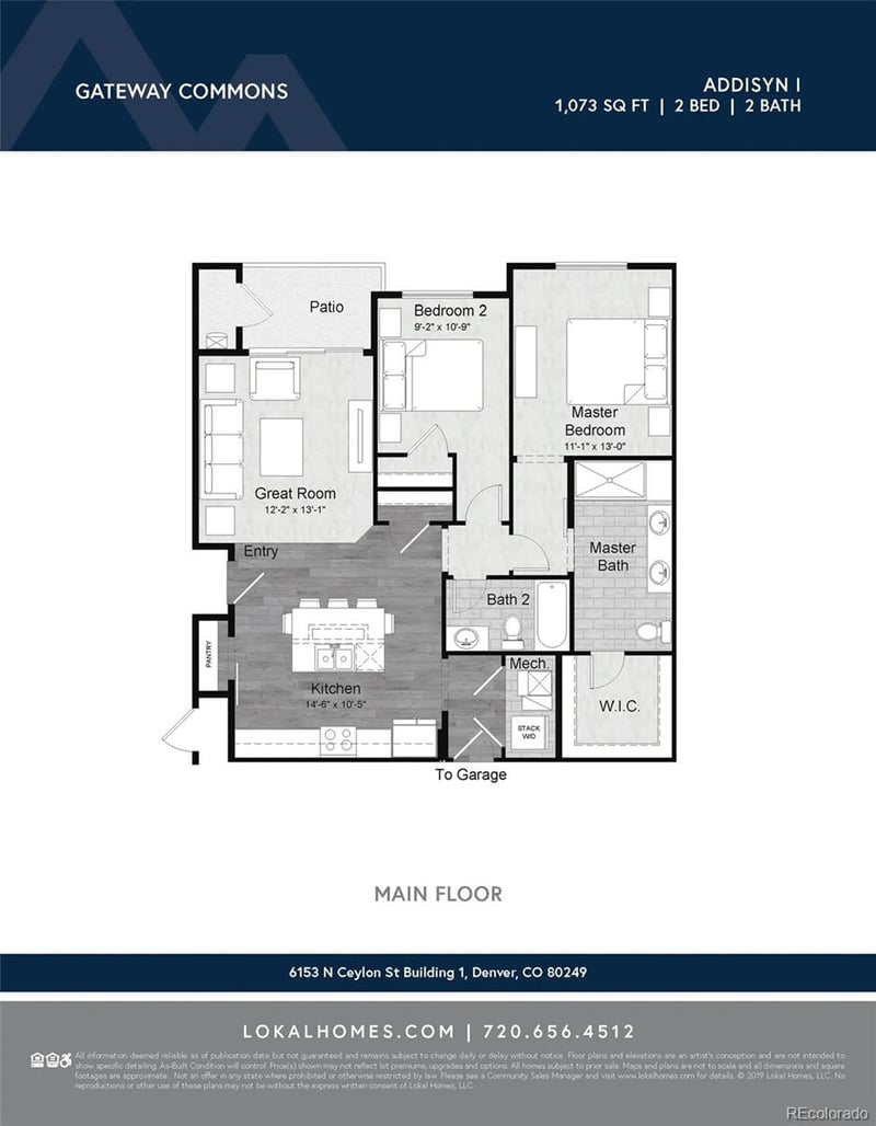 6153 N Ceylon St #104, Denver, CO 80249