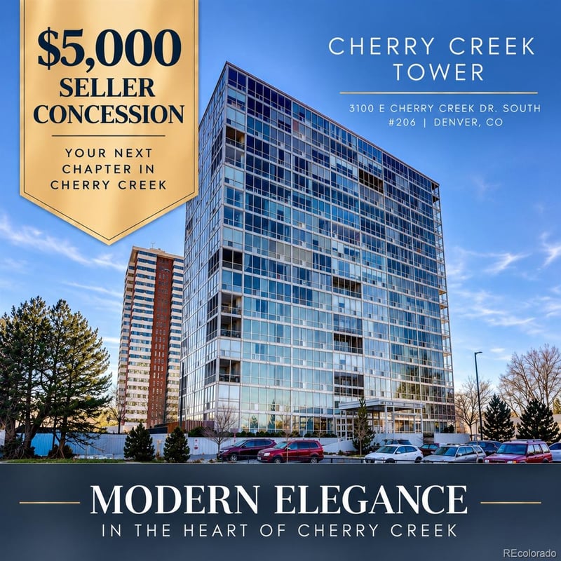 3100 E Cherry Creek South Dr #206, Denver, CO 80209