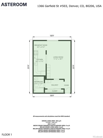1366 Garfield St #503, Denver, CO 80206