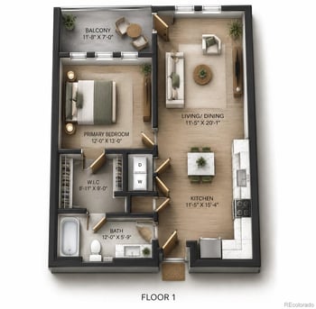 2851 W 52nd Ave #307, Denver, CO 80221