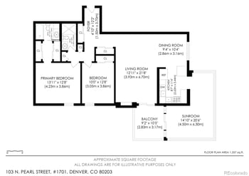 130 N Pearl St #1701, Denver, CO 80203