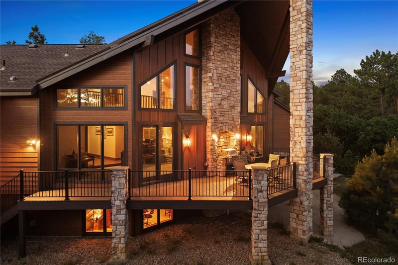 9676 S Perry Park Rd, Larkspur, CO 80118