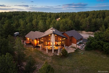 9676 S Perry Park Rd, Larkspur, CO 80118